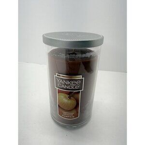 New Yankee Candle Spiced Pumpkin Tumbler Candle 12 Oz 1 Wick
